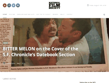 Tablet Screenshot of nationalfilmsociety.com